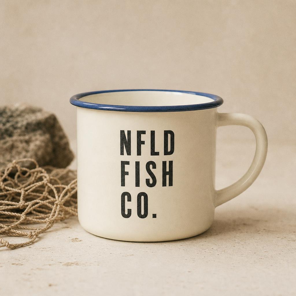 Camp Enamel Mug mockup